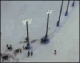 Высокий прыжок на лыжах