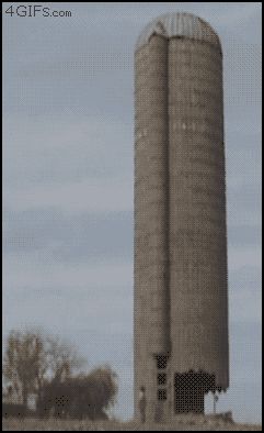 Неудачный снос башни