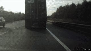 Везучий водитель грузовика