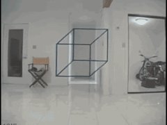 Иллюзия с кубом