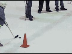 Удивительная точность в хоккее