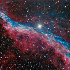 Туманность NGC 6960, она же «Ведьмина метла»