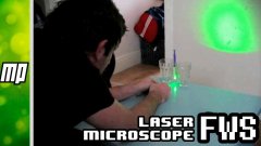Как использовать лазер в роли микроскопа