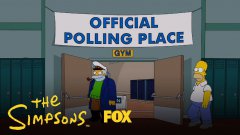 Гомер голосует за президента