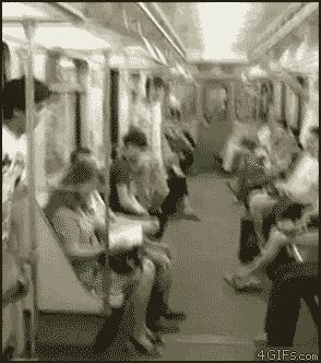 Нинзя в японском метро