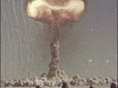 Экспериментальный взрыв атомной бомбы
