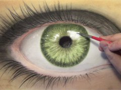 Реалистичное рисование глаза