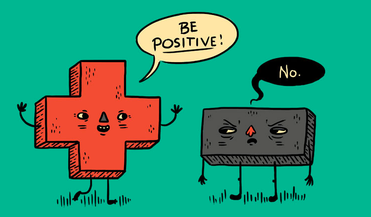 Будь позитивнее!