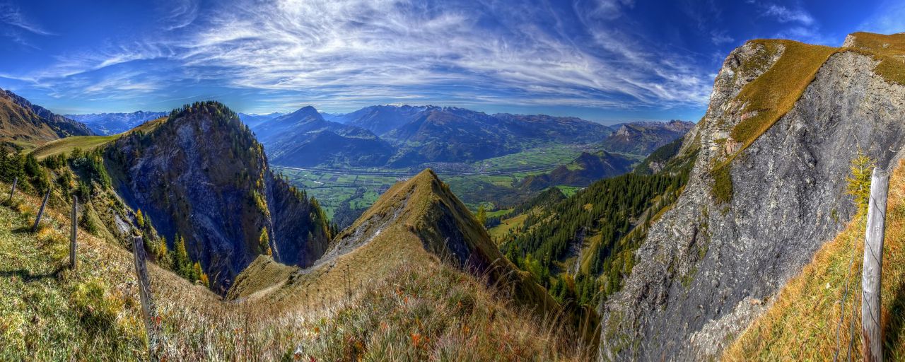 Долина Рейна в Швейцарии