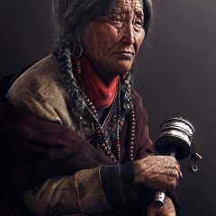 Женщина Тибета