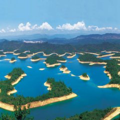 Китайское Озеро тысячи островов