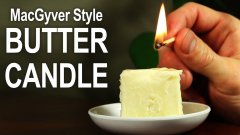 Как сделать свечу из масла