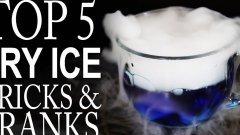 5 трюков и фокусов с сухим льдом