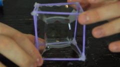 Способ создать куб из пузырей