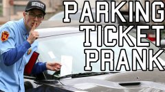 Розыгрыш с парковочными билетами