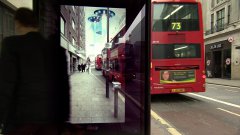 Спец эффекты на автобусной остановке